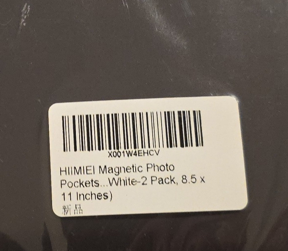 HIIMIEI Magnetic Photo Frames for Refrigerator 8.5 X 11 - 12 Pack Fridge Magnets